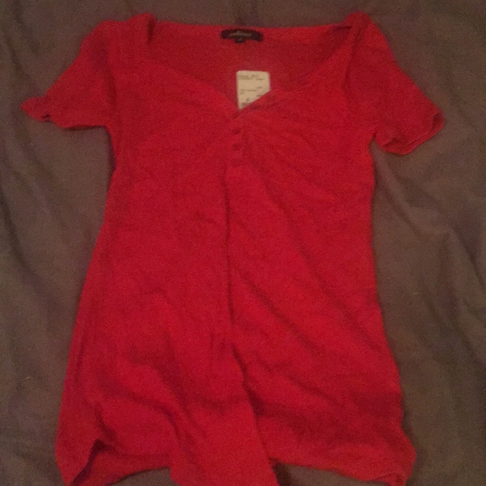 Red shirt forever 21